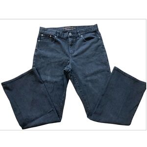 Lauren Ralph Lauren Women's Black Bootcut Denim Jeans Size 10P Preppy Normcore